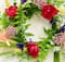 Worth Imports; 4.25" Multicolor Artificial Spring Wildflower Candle Rings, 2ct.; Category:Spring Floral Arrangements; Image:4